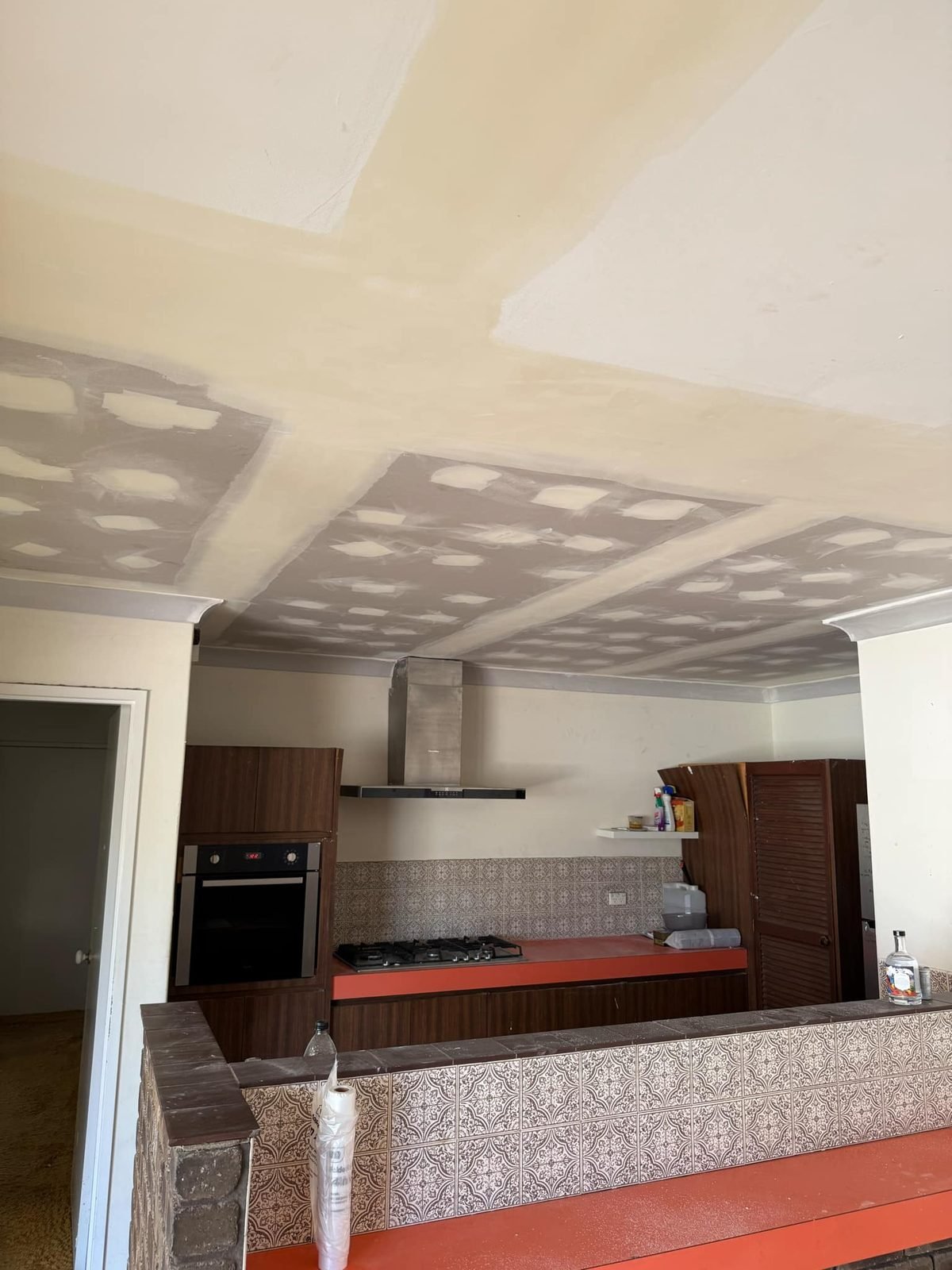 Partial ceiling after — Forrestfield