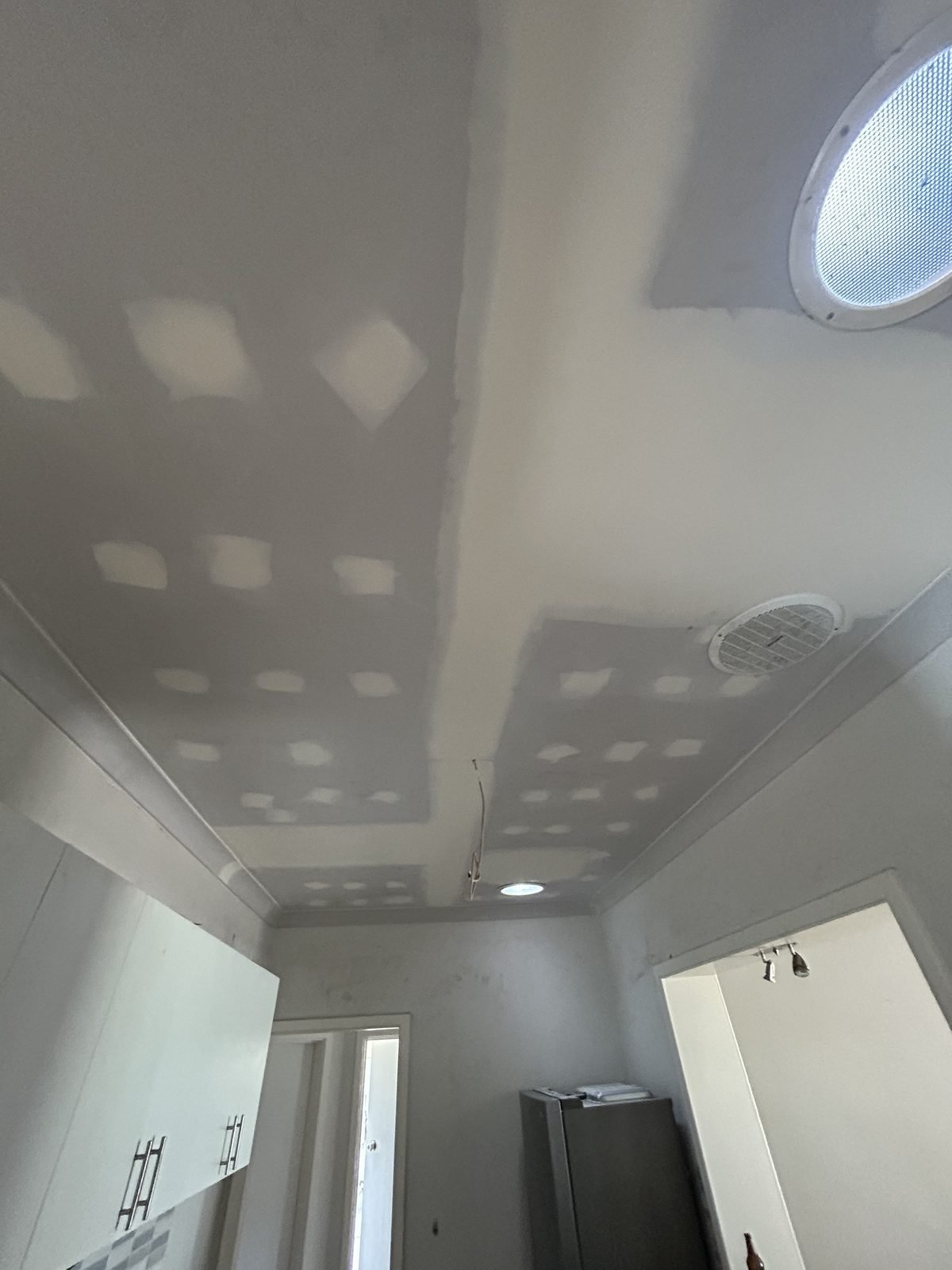 Collapsed kitchen ceiling replacement — Ashfield
