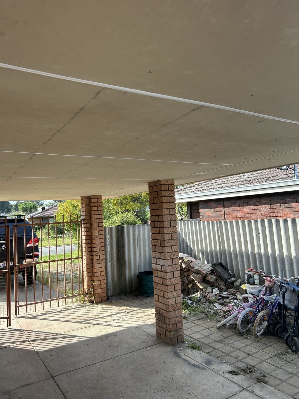 Garage ceiling replacement — Bassendean